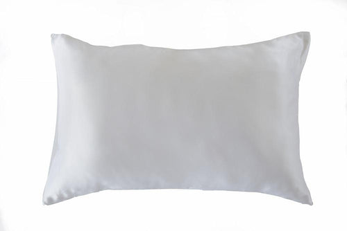 Ivory White 100% Pure Mulberry Silk Pillowcase