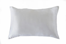 Load image into Gallery viewer, King Size Ivory White 100% Pure Mulberry Silk Pillowcase