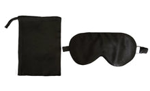 Load image into Gallery viewer, Pure Silk Eye Mask Black