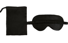 Load image into Gallery viewer, Pure Silk Eye Mask Black